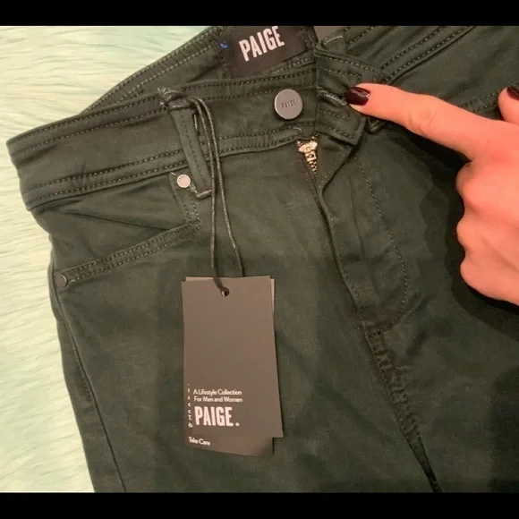 Page Vintage Midnight Green jeans - Picture 10 of 16